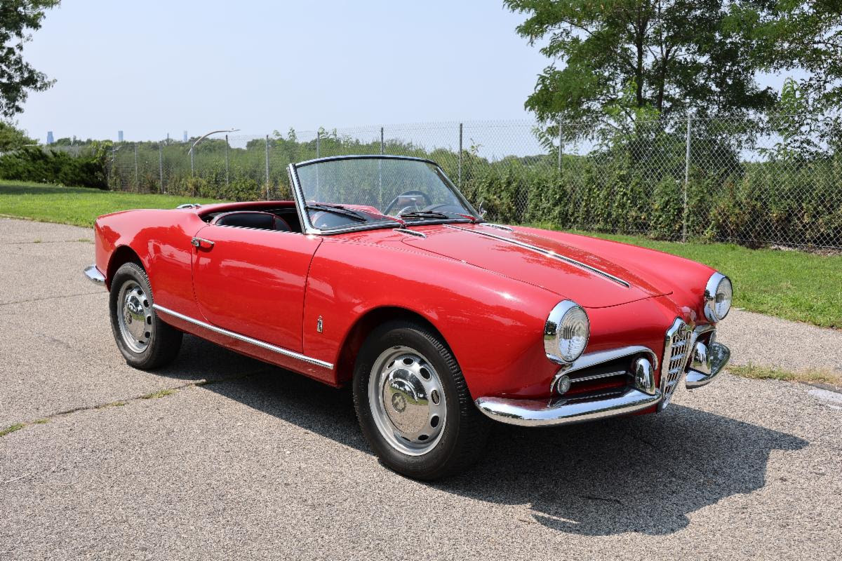 1958 Alfa Romeo Giulietta Spider Veloce