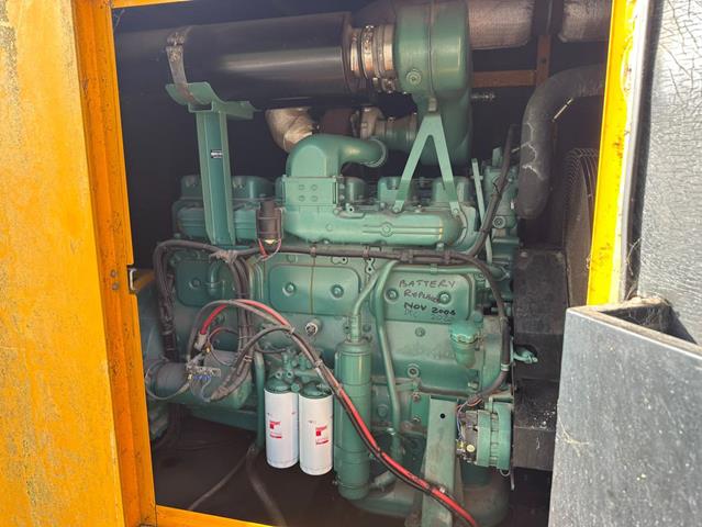 Used 250 kva Volvo/Leroy Acoustic Generator.